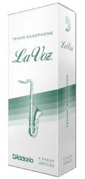 D'Addario La Voz Ance Soft Sassofono Sax Tenore Confezione da 5