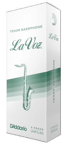 D'Addario La Voz Ance Soft Sassofono Sax Tenore Confezione da 5