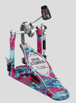 Tama Iron Cobra Pedale 50Th Anniversary Limited Marble Coral Swirl
