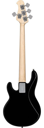 Sterling By Music Man Stingray Ray 4C Short Scale Black Tastiera in Acero