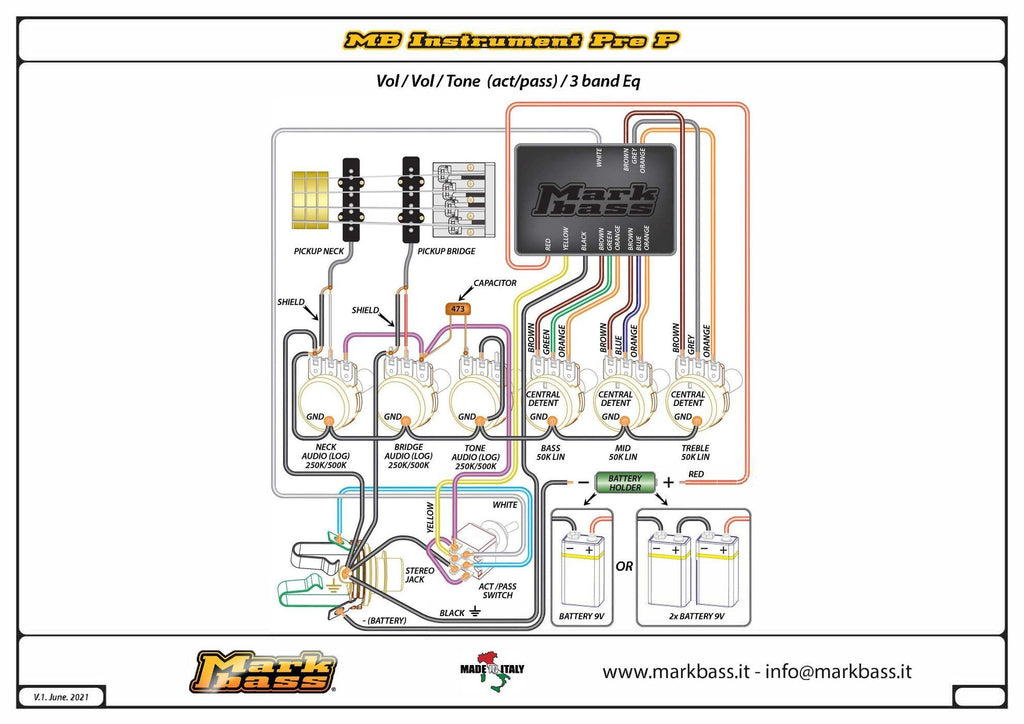 Markbass MB Instrument Pre P