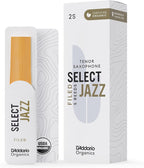 D'Addario Organic Select Jazz 2S Filed Ance per Sax Tenore 5 pz