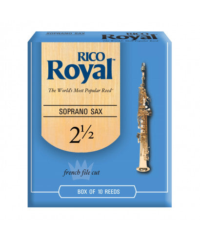 Rico Royal 10 Ancia Sax Soprano 2,5