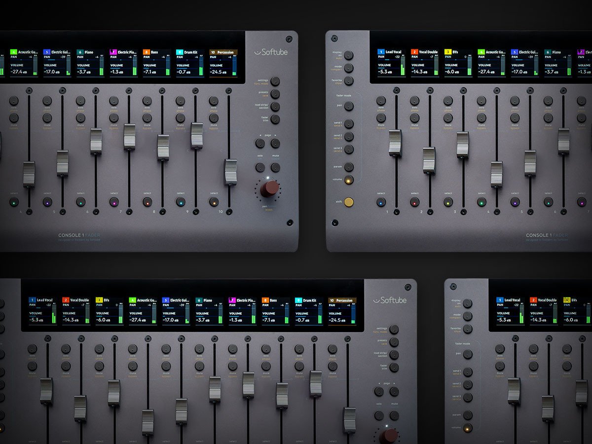 SOFTUBE Console 1 Fader