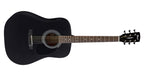 Cort Ad810e Chitarra Acustica Elettrificata Black con Borsa