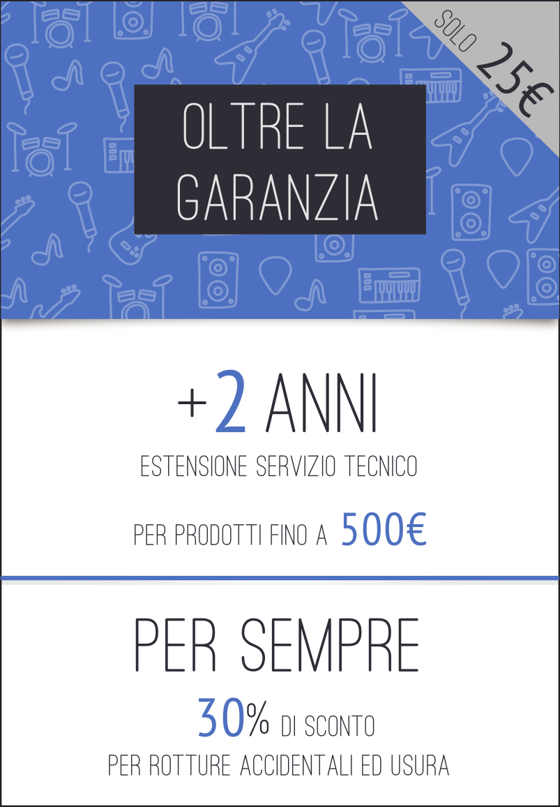 Your Music Estensione Di Garanzia 2 Anni X Prodotti Fino A € 500