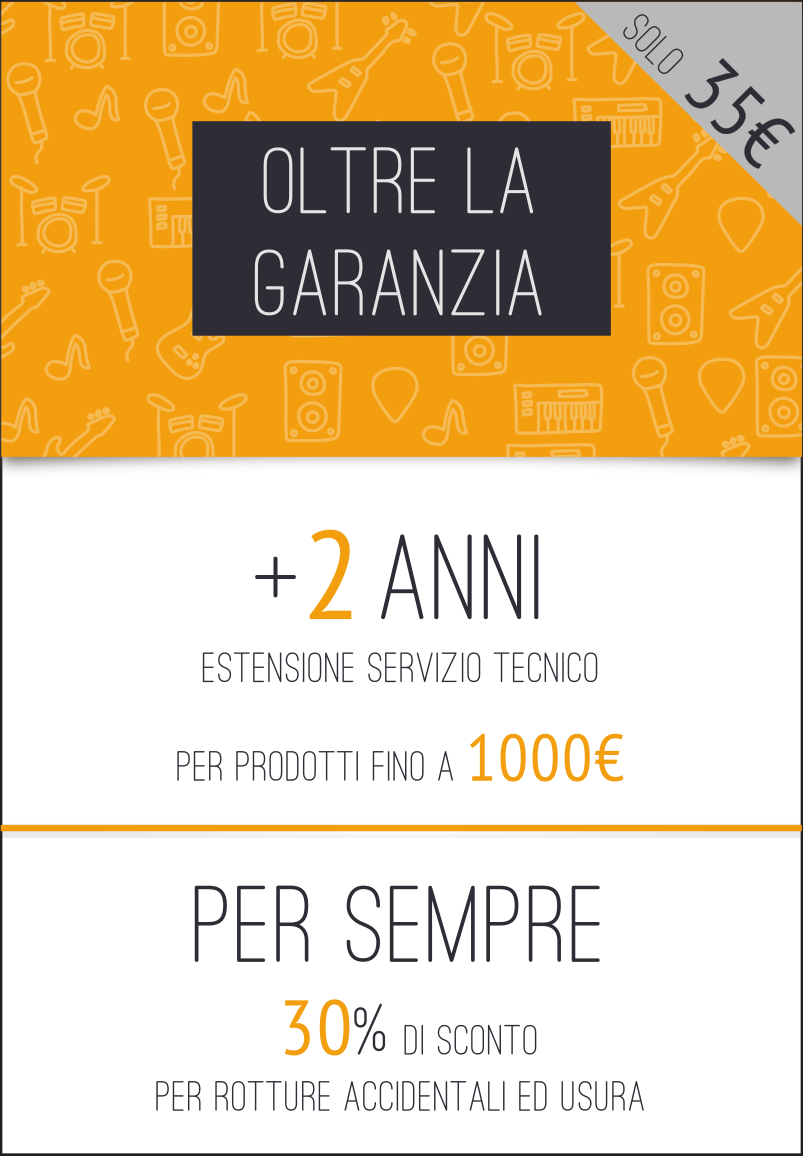 Your Music Estensione Di Garanzia 2 Anni X Prodotti Fino A € 1000