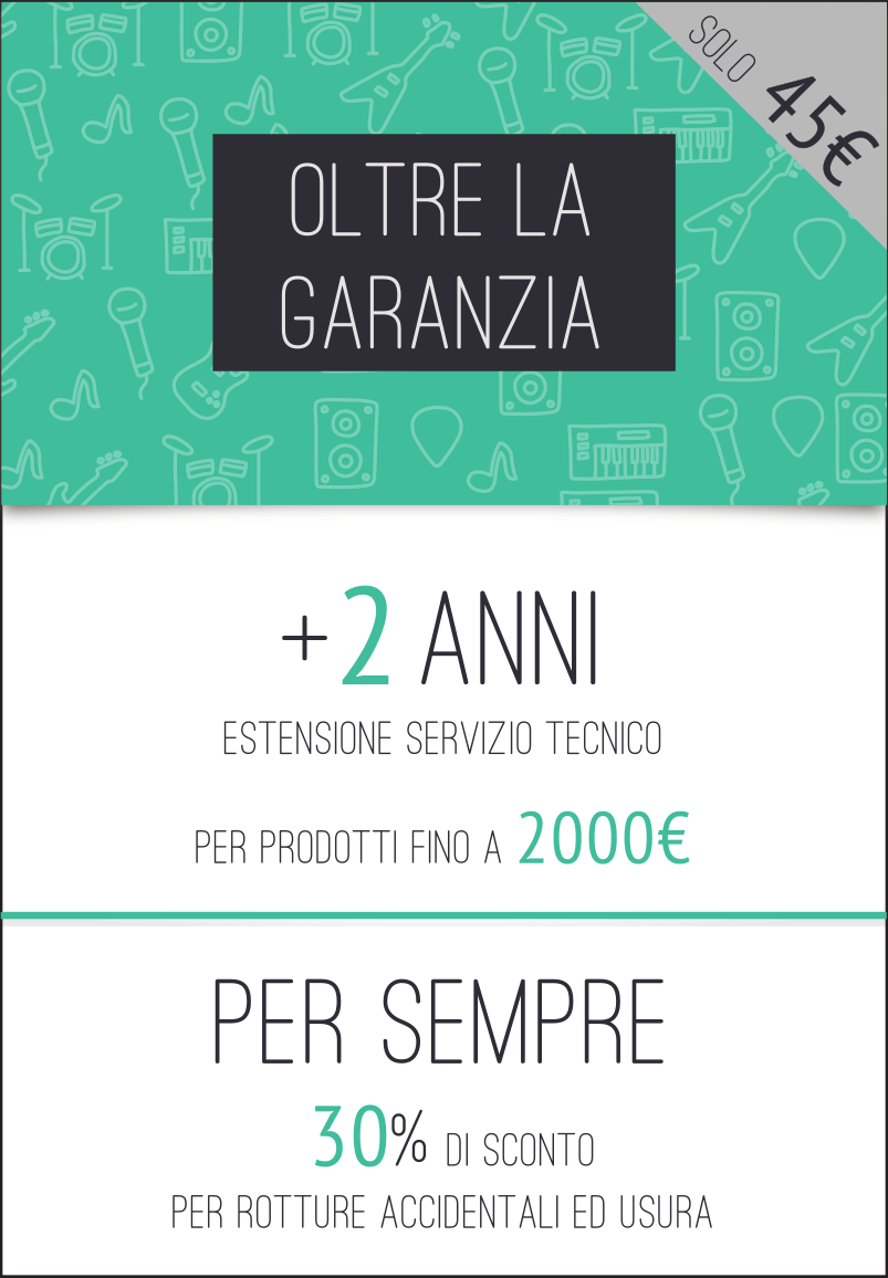 Your Music Estensione Di Garanzia 2 Anni X Prodotti Fino A € 2000