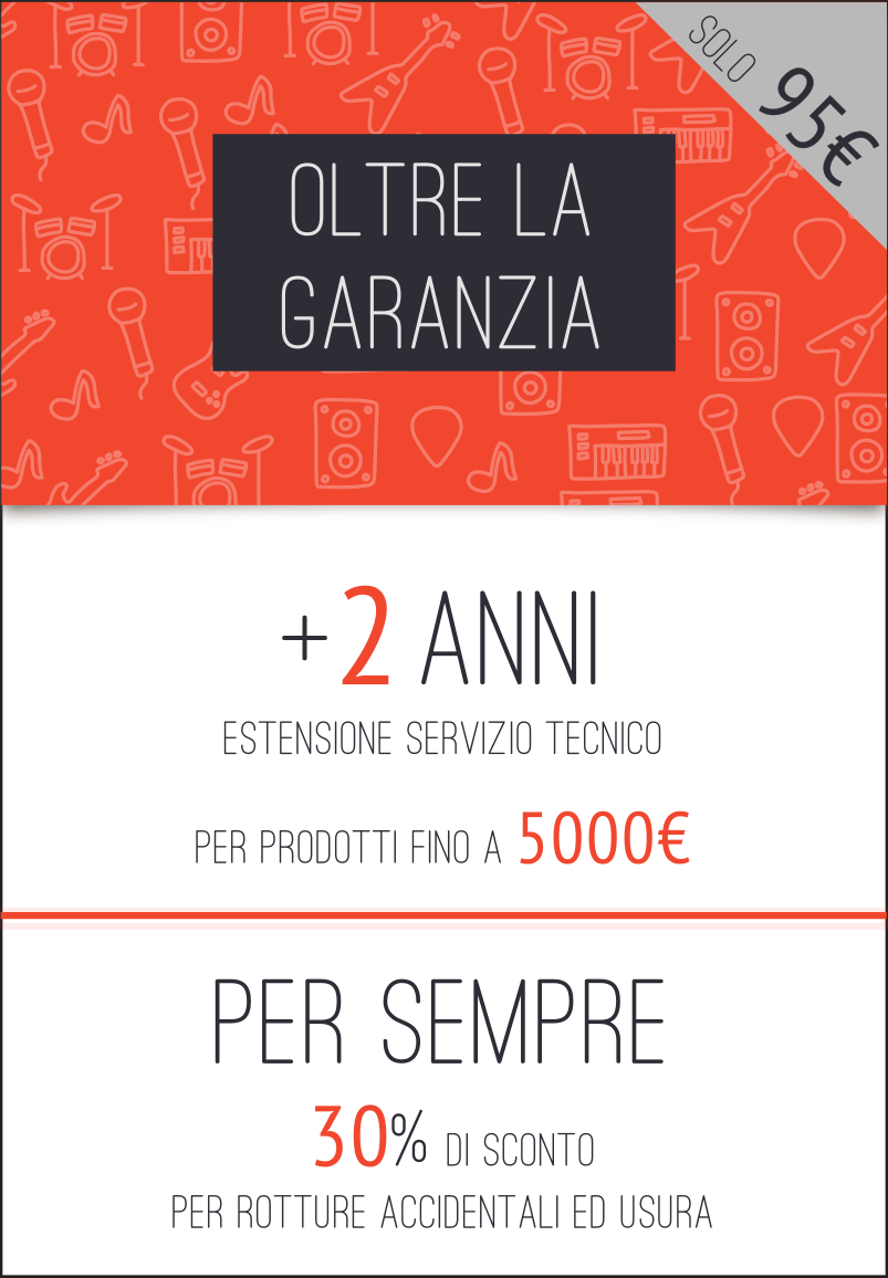 Your Music Estensione Di Garanzia 2 Anni X Prodotti Fino A € 5000