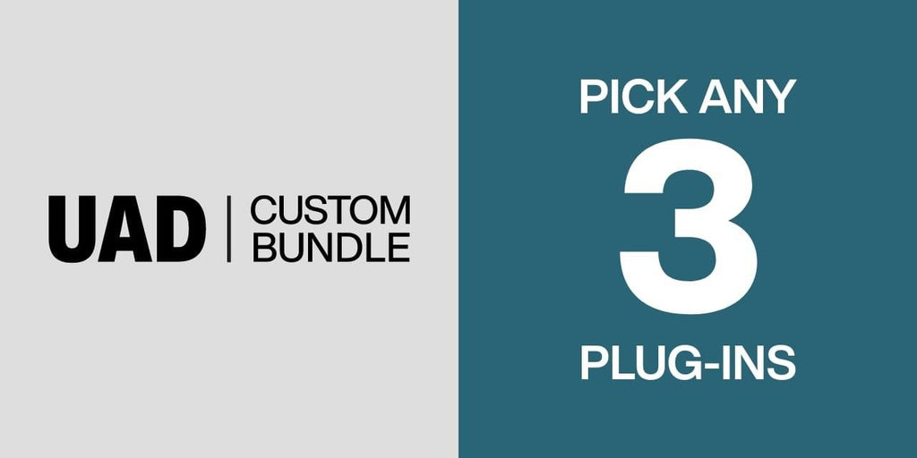 UNIVERSAL AUDIO Custom 3 Bundle - Pick Any 3