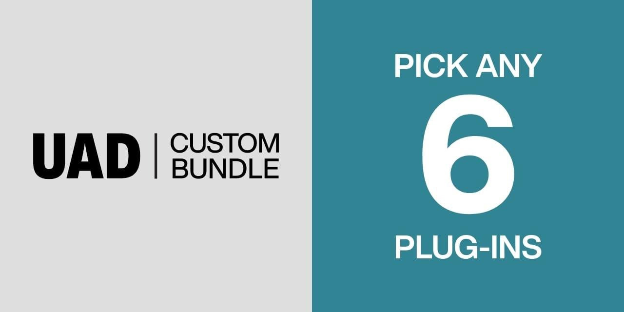 UNIVERSAL AUDIO Custom 6 Bundle - Pick Any 6
