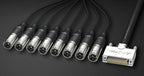 ALVA D-Sub 25 <> 8 x XLR3 Maschio 3m