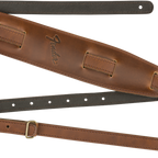 Fender Tracolla Mustang Saddle Strap Long Cognac
