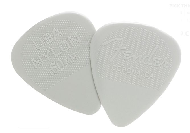Fender Plettri 60 Mm Nylon 12 Pz