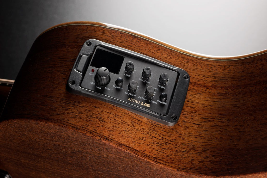 Lag T118ABCE-BRS Chitarra Acustica Auditorium Bevel Cutaway EQ Brown Shadow