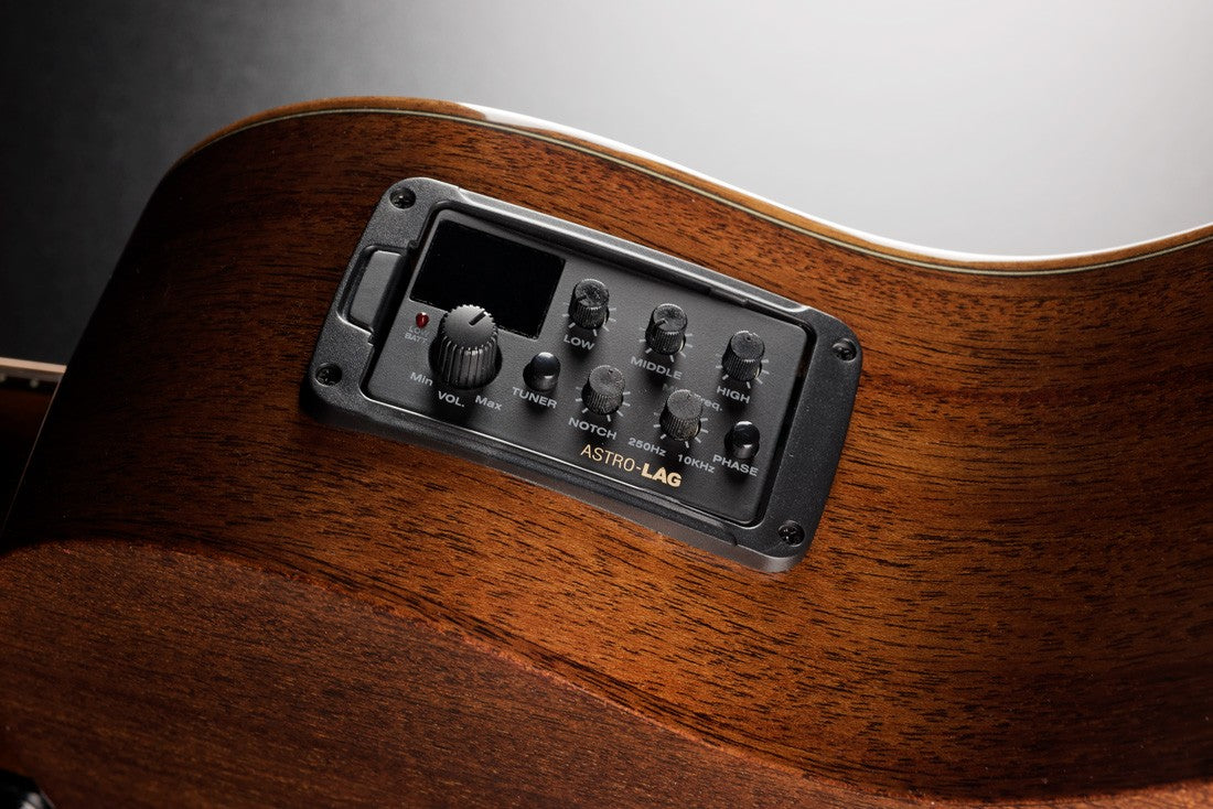 Lag T118ABCE-BRS Chitarra Acustica Auditorium Bevel Cutaway EQ Brown Shadow