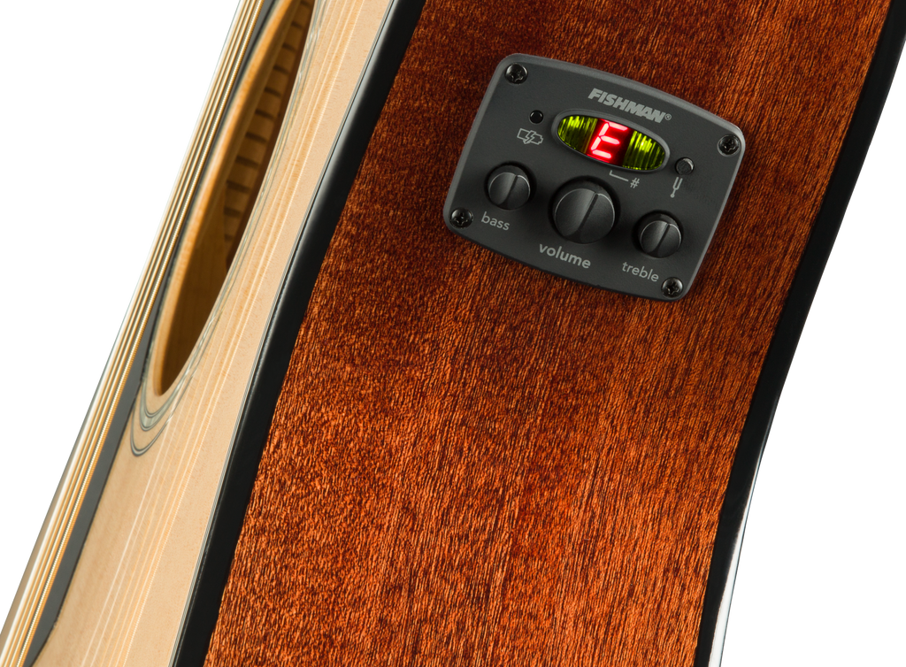 Fender Cc-60Sce Natural Left Hand Chitarra Acustica Elettrificata Mancina
