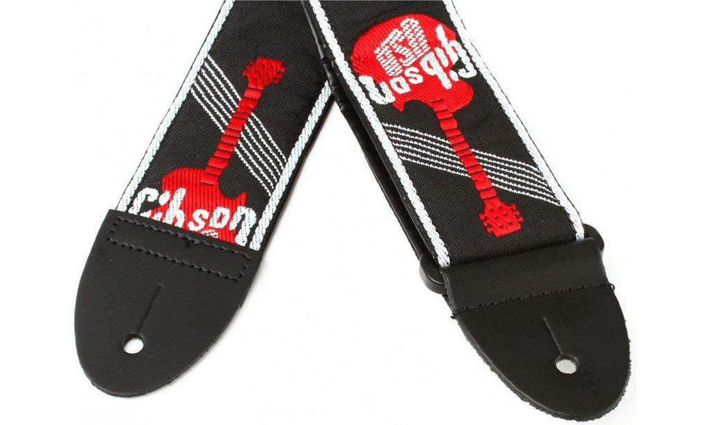 Gibson Logo Strap Red