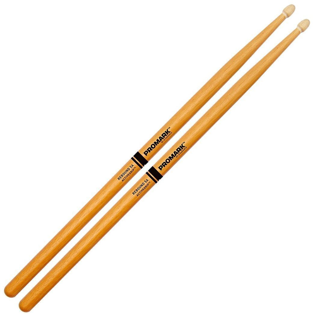 Promark R5AAGC Rebound 5A Active Grip Clear Punta in Legno