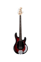 Sterling By Musicman Stingray 4 Red Burst Satin