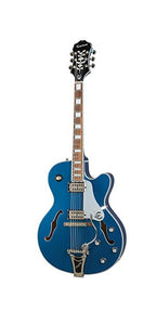Epiphone Emperor Swingster Delta Blue Metallic Chitarra Semiacustica