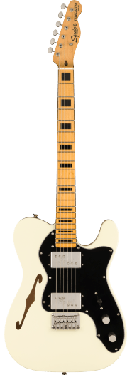 Squier Classic Vibe 70s Telecaster Thinline Olympic White