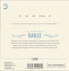 D'Addario Muta Ej69b Banjo Phosphor Bronze Light Ball