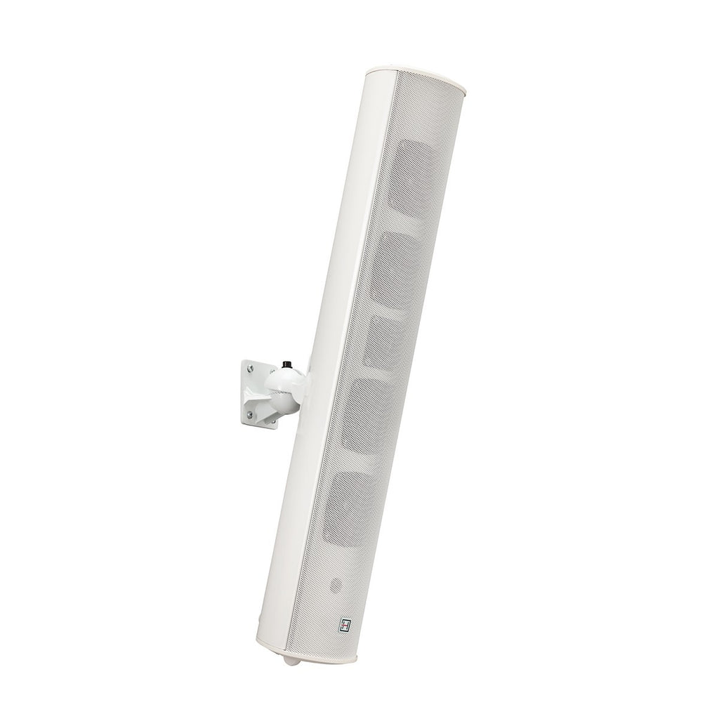 Helvia 60W White Waterproof Column Speakers Pair