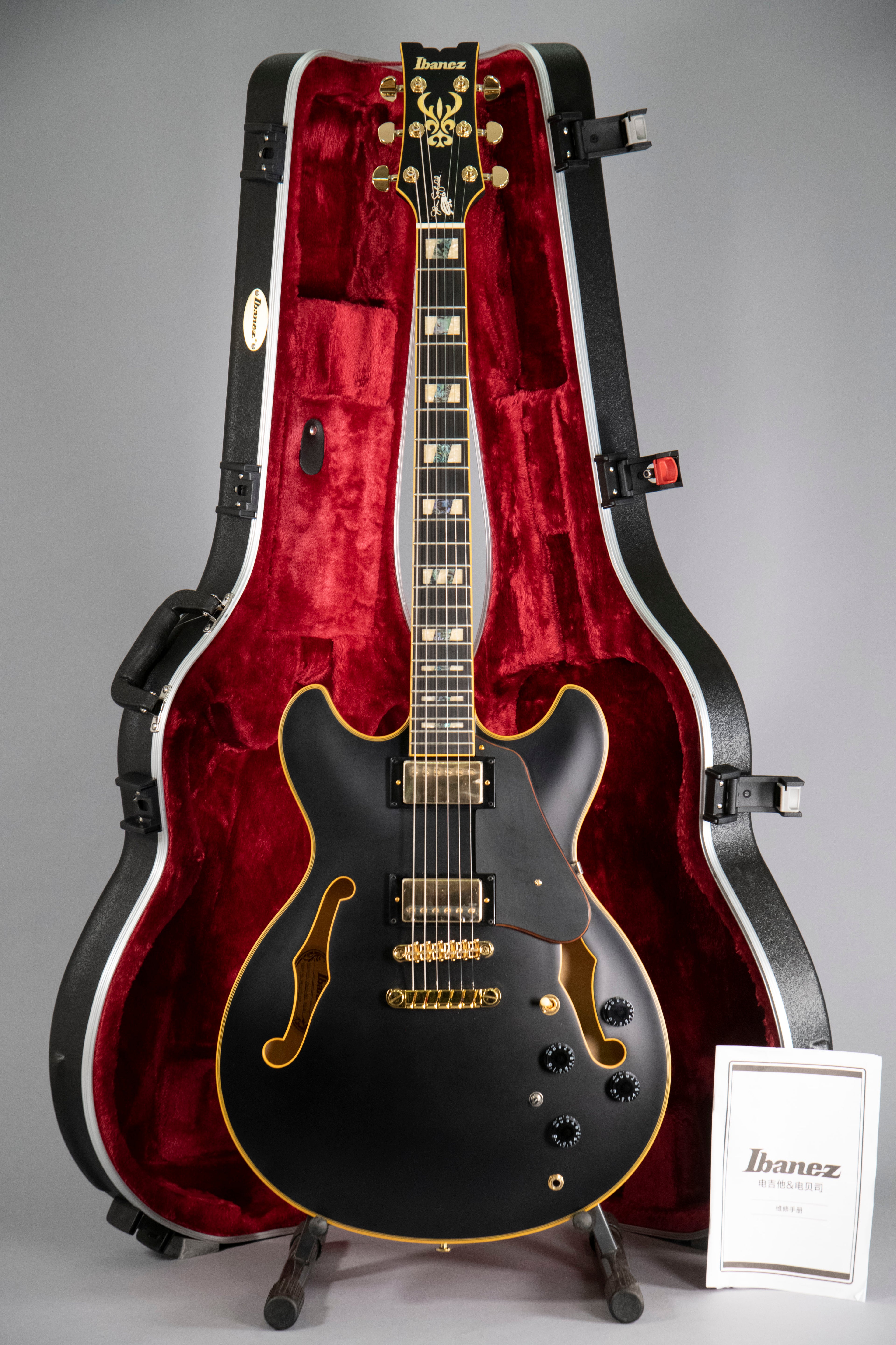 Ibanez Jsm20 J Scofield Black Low Gloss