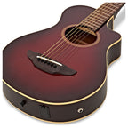 Yamaha Apxt2Drb Chitarra Acustica Elettrificata 3/4 Dark Red Burst