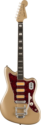 Fender Gold Foil Jazzmaster Tastiera Ebony Shoreline Gold