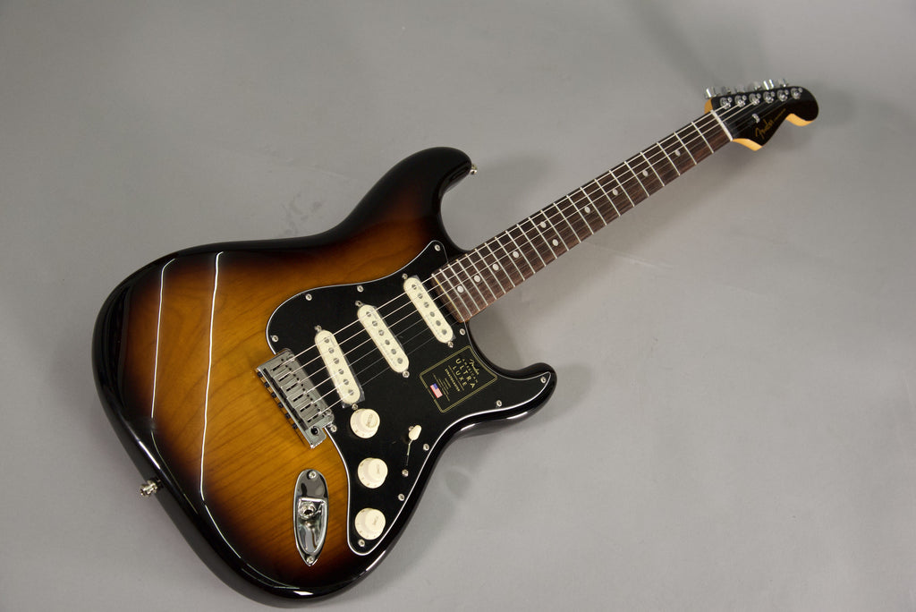 Fender American Ultra Luxe Stratocaster Rw 2 Tone Sunburst