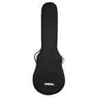 Cascha Ukulele Concerto in Carbonio Pack White con Borsa Tracolla e Plettri