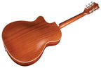 Guild OM240CE Satin Oxblood Burst Electro-Acoustic Guitar