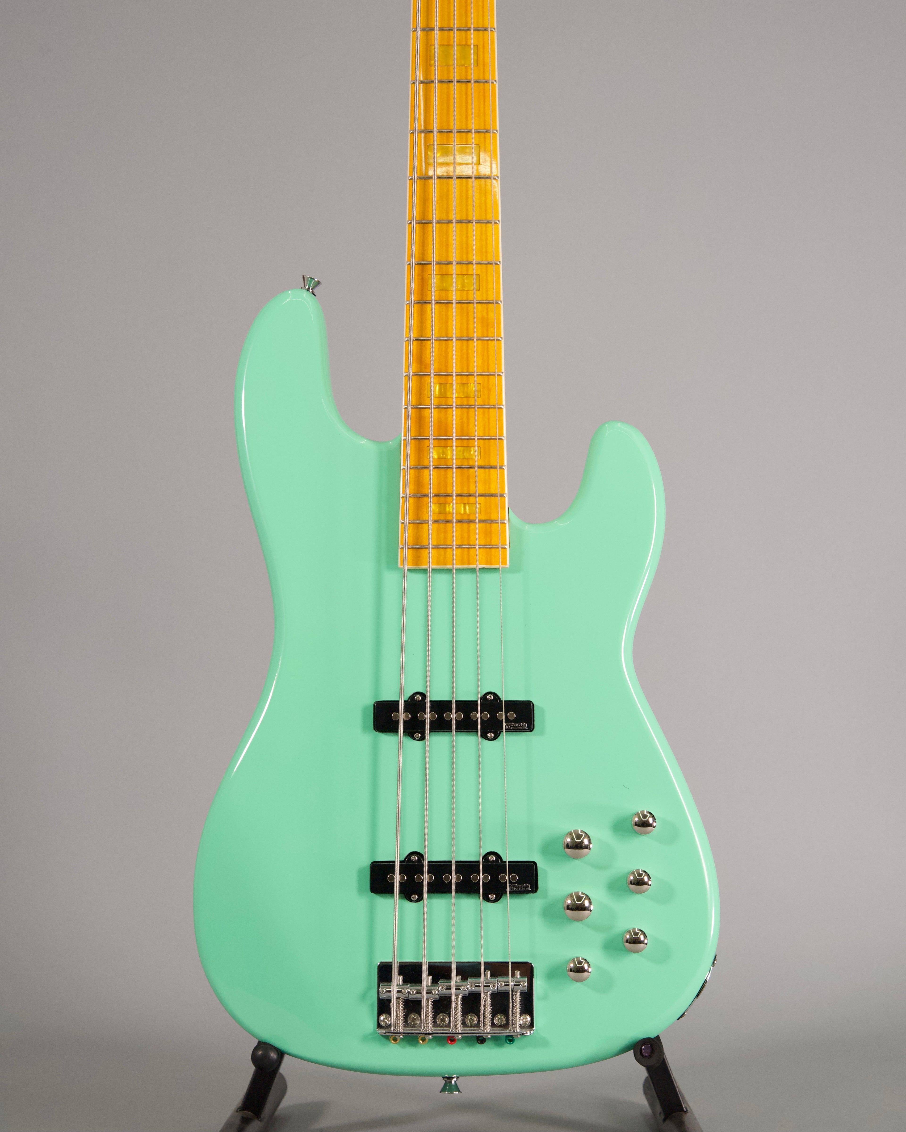 Markbass Gloxy Value 5 Surf Green Maple Basso Elettrico