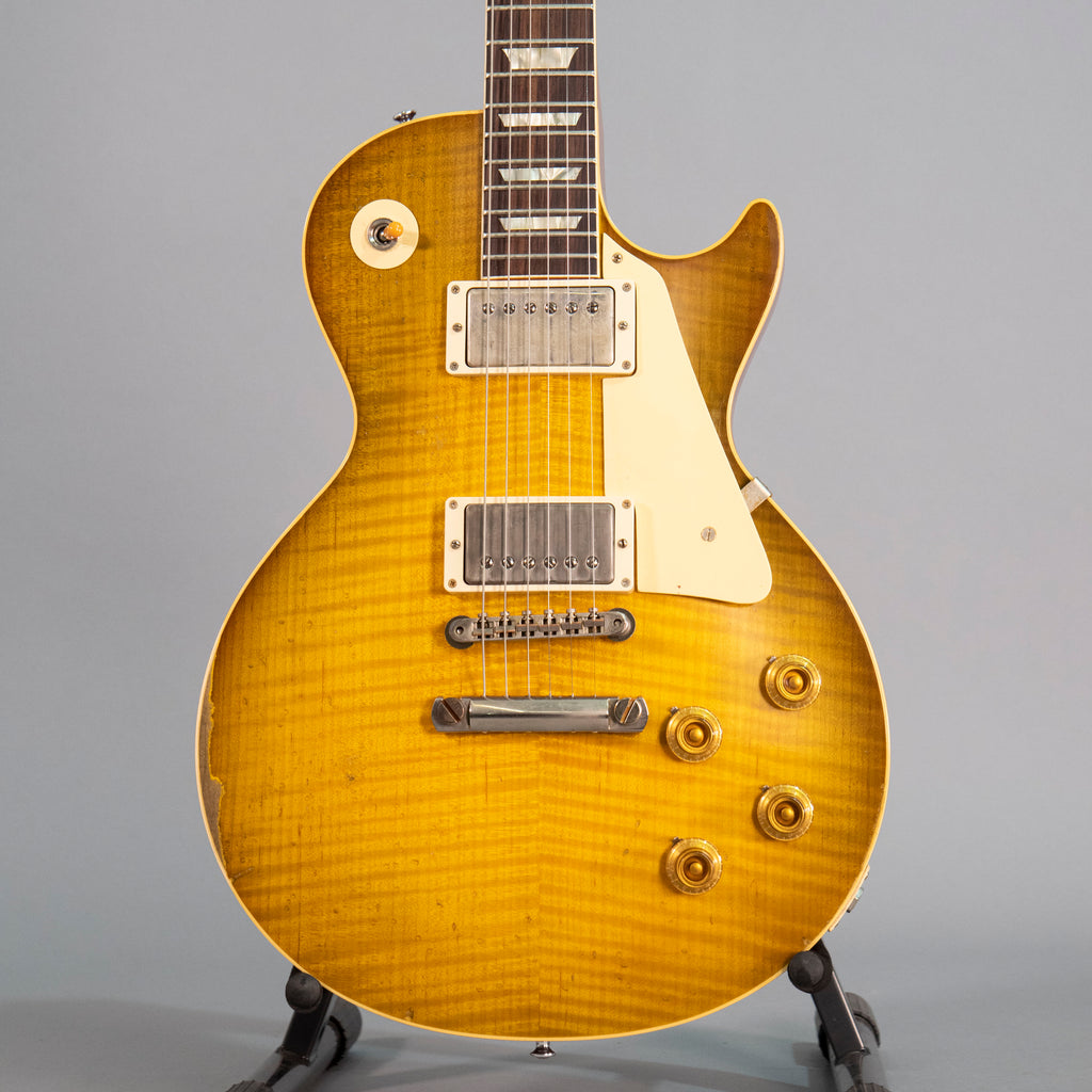 Gibson Custom Shop Murphy Lab 1959 Les Paul Standard Green Lemon Fade Heavy Aged