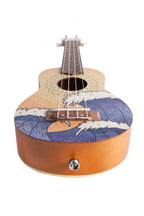 Bamboo Ukulele Soprano BU 21 Orange Wave