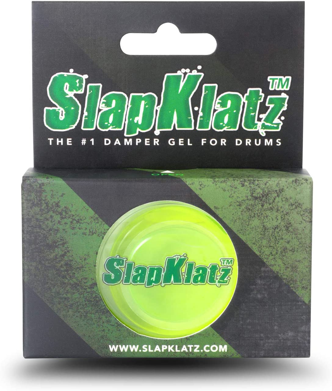 Slapklatz Moongel Pads 2 Medium e 2 Large Alien Green