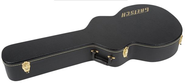 Gretsch G6241Ft 16 Hollow Body Flat Top Hardshell Case Black