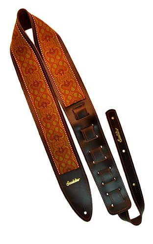 Souldier Torpedo Arabesque Red  Guitar Strap