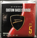 Dingwall Long Scale 5 String Set Nickel Plated  045-130