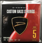 Dingwall Long Scale 5 String Set Nickel Plated  045-130