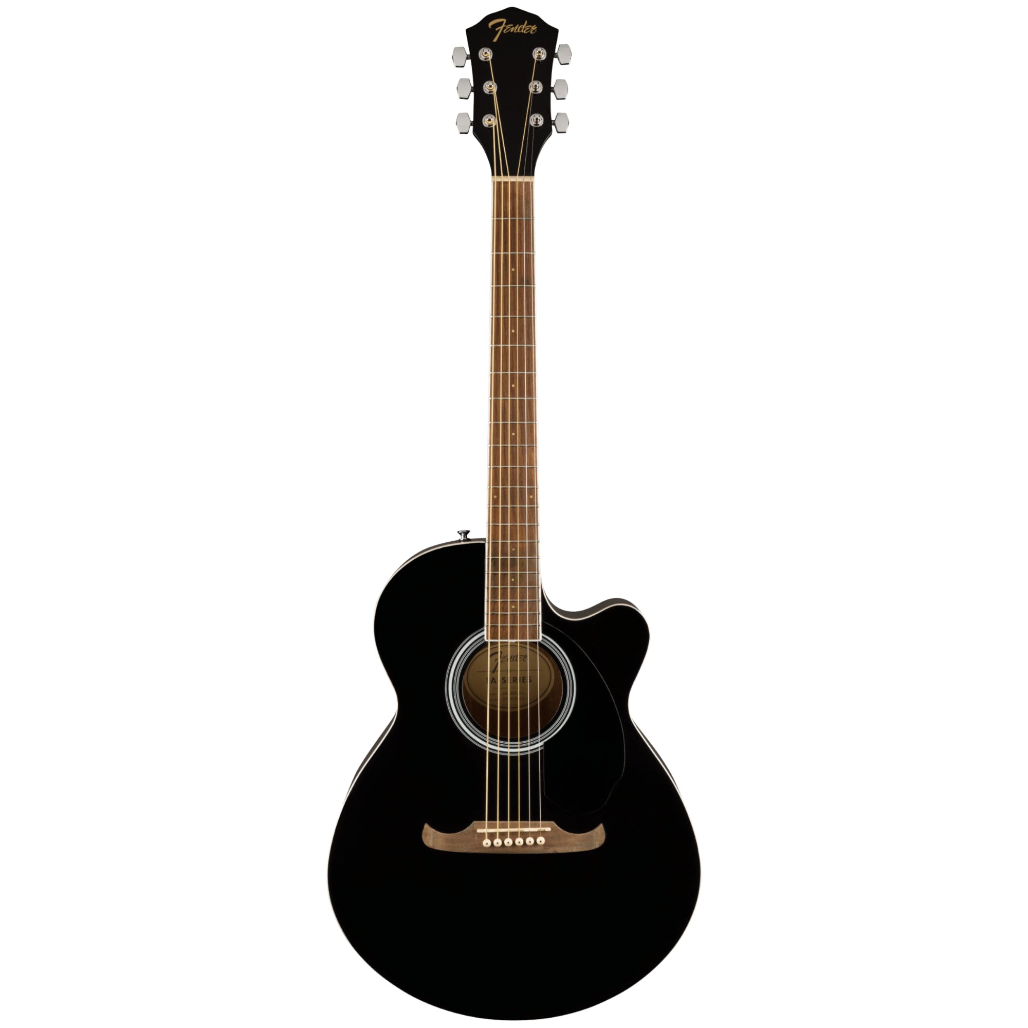 Fender Fa-135Ce V2 Black Chitarra Acustica