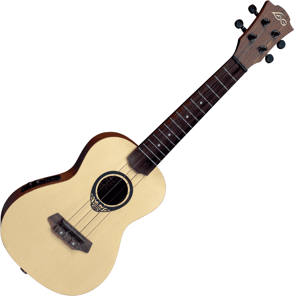 Lag Tku150ce Ukulele Concert Natural con Preamp e Gigbag