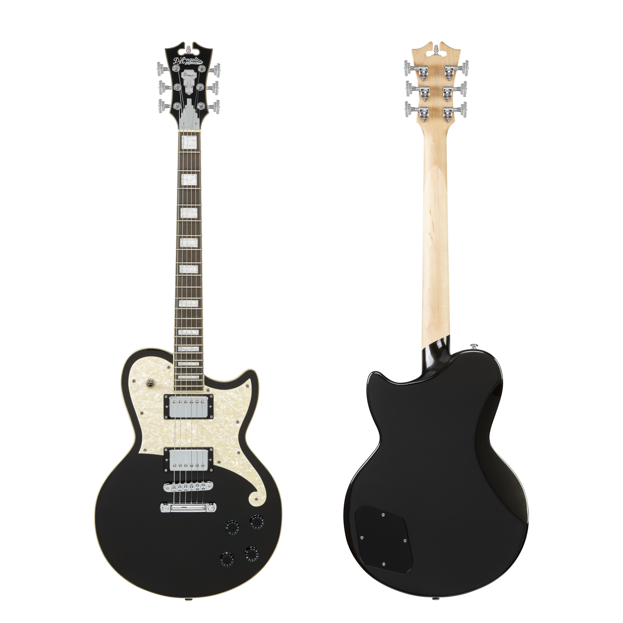D'Angelico Atlantic Black Flake