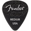 Fender Plettri 351 Wavelegth Black Medium Pack 6 Pz