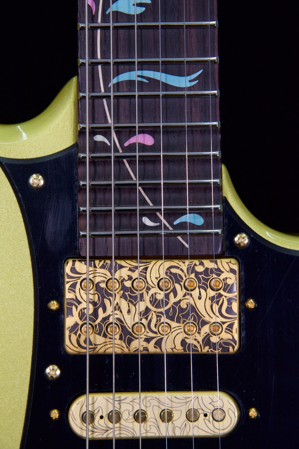 Ibanez Steve Vai Pia3761Sdg Sun Dew Gold Con Case