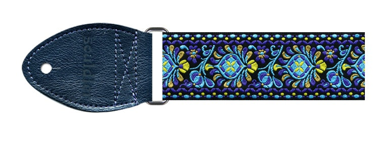 Souldier Gs0014 Hendrix Blue Guitar Strap