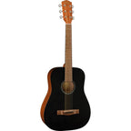 Fender Fa15 Chitarra Acustica 3/4 Black