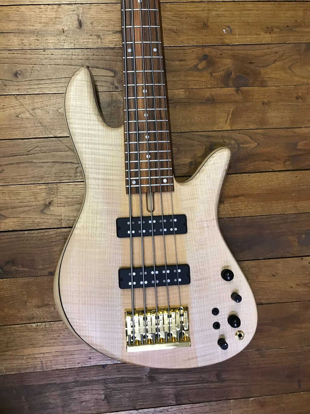 Fodera Emperor 5 Standard Classic Satin Clear